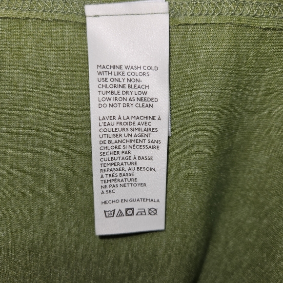 NWT! We The Free People Shirt Moss Green Women's Extra Large XL Top NEW! - Picture 8 of 15